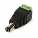 DC 2.1/5.5 connector with busbar for 2 terminals E3511