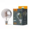Żarówka LED ściemnialna retro GLOB spiral 4W barwa ciepła 1800K VIDEX