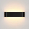 Lampa ścienna dekoracyjny kinkiet ZELDOS LED 2x5W kolor czarny neutralna barwa MEGAKABEL