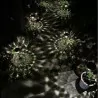 Lampa solarna CRYSTALS wbijana LED srebrna CPD-002 MK MEGAKABEL