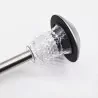 Lampa solarna CRYSTALS wbijana LED srebrna CPD-002 MK MEGAKABEL