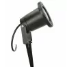 Lampa wbijana ogrodowa reflektor BUSHIO GU10 kolor czarny MK MEGAKABEL