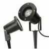 Lampa wbijana ogrodowa reflektor BUSHIO GU10 kolor czarny MK MEGAKABEL