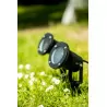 Lampa wbijana ogrodowa reflektor BUSHIO GU10 kolor czarny MK MEGAKABEL