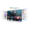 Telewizor TCL duży 50 cali bezramkowy GOOGLE TV 50P635X1 UHD DVBT2 4K