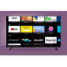 Telewizor Kruger&Matz 43&#34; full HD SMART TV DVBT2/S2 KM0243FHD-V