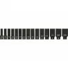 Nasadki udarowe długie 1/2&#34; kpl.15 szt. YT-1055