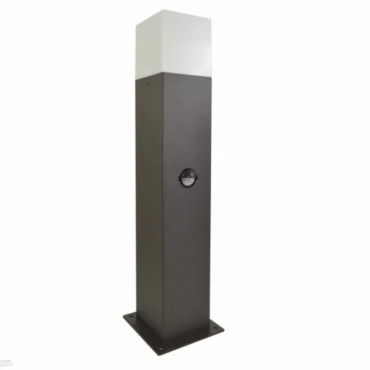 Lampa słupek ogrodowy NEW YORK + czujnik ruchu 44cm 307330 Polux