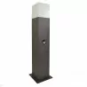 Lampa słupek ogrodowy NEW YORK + czujnik ruchu 44cm 307330 Polux