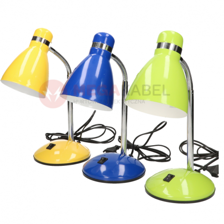 Lampka biurkowa DSL-041 niebieski E27 25W Vitalux