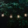 Girlanda solarna ogrodowa ozdobne kuleczki LOVO 20LED 11,58m ciepła barwa LUMSOL0085 LUMILED