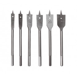 Wiertła piórowe 10,0 - 25,0...