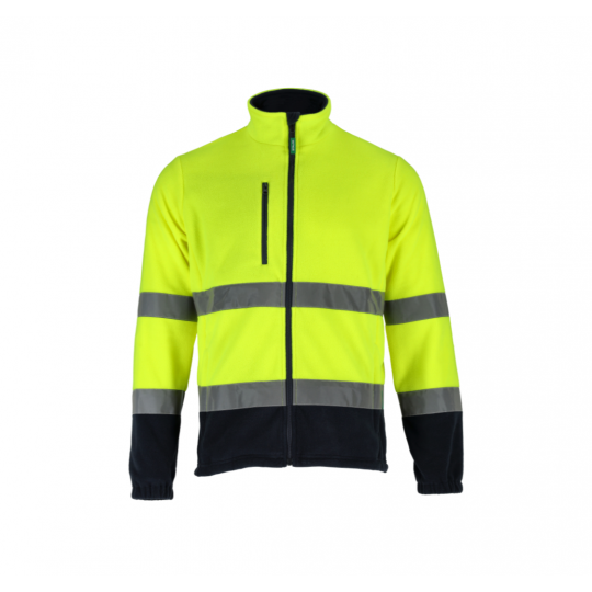 Bluza polarowa Basic Neon żółta męskz 2XL S-51708