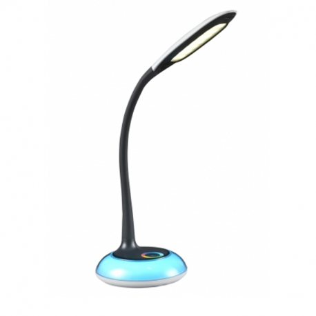 Lampka biurkowa LED RGB COSMOS 2 czarna 6.5W Polux