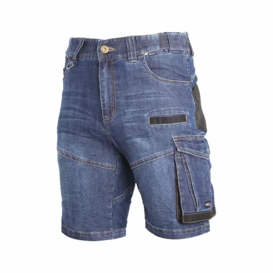 Spodenki krótkie jeansowe niebieski r-2XL L4070705