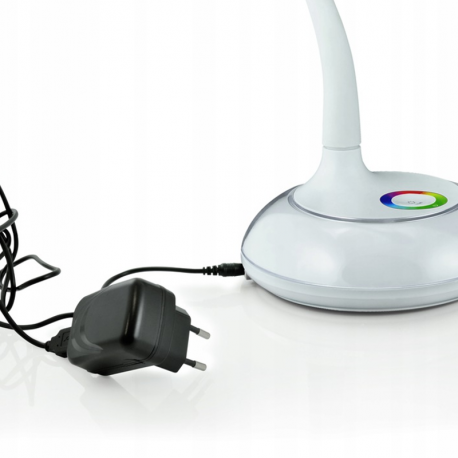 RGB LED desk lamp COSMOS 2 white 6.5W Polux