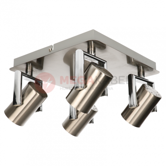 ROLAND-4SN satin/nickel 4xGU10 plafond lamp by Vitalu