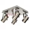 Lampa plafon ROLAND-4SN satin/nikiel 4xGU10 Vitalu