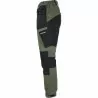 Spodnie z elemem stretch zielono-czarne rozmiar M L4053802 LAHTI PRO