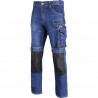 Spodnie Jeansowe Slim Fit niebieskie rozmiar L L4051003 LAHTI PRO