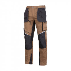 Spodnie ocronne brąz.czar....