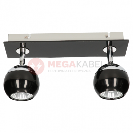 Lampa ścienna sufitowa MATT-2R B/CH GU10 2x50W Vitalux