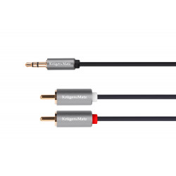 Kabel jack 3.5 wtyk - 2RCA...