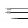 Kabel wtyk jack 3.5 - 2RCA 3m KM0311 Kruger&Matz