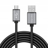 Kabel USB - microUSB 1m KM1235 Kruger&Matz