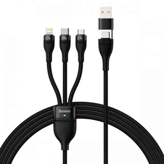 Kabel USB+C USB-C/iPh/micro 1,2m CASS030101 Baseus