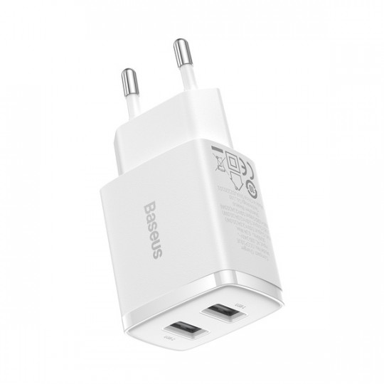 Ładowarka sieciowa 2xUSB 10,5W CCXJ010202 BASEUS