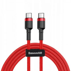 Kabel 2xUSB-C red 2m 60W...