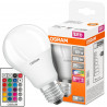 Żarówka LED E27 9W RGBW + pilot A60 OSRAM