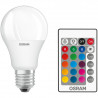 Żarówka LED E27 9W RGBW + pilot A60 OSRAM