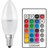 Żarówka LED E14 9W RGBW + pilot A60 OSRAM