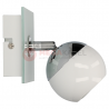 Lampa kinkiet MATT-1R W/CH biały chrom GU10 50W Vitalux