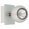 Wall lamp MATT-1R W/CH white chrome GU10 50W Vitalux