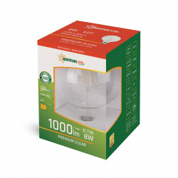 Żarówka LED GLOB G125 8W WW...