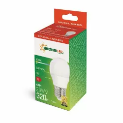 Żarówka LED kulka E27 230V...