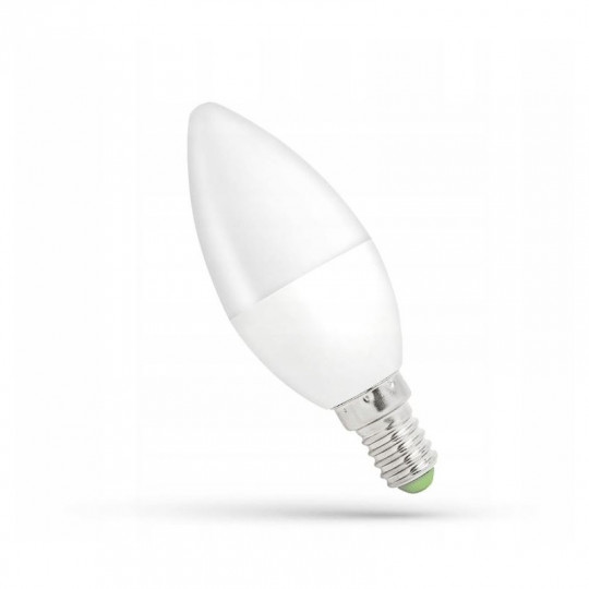 Żarówka LED E14 świecowa 4W 230V WW WOJ+14531 SPECTRUM