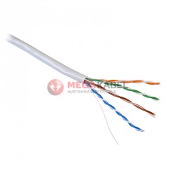 Kabel sieciowy UTP wew. 4x2x0,5 kat.5+ Solid SEVEN