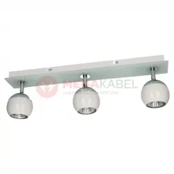 Lampa MATT-3R W/CH white-chrome GU10 3x50W Vitalux