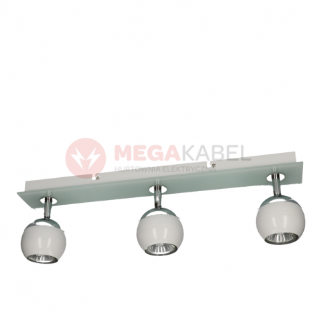 MATT-3R W/CH white-chrome GU10 3x50W lamp Vitalux