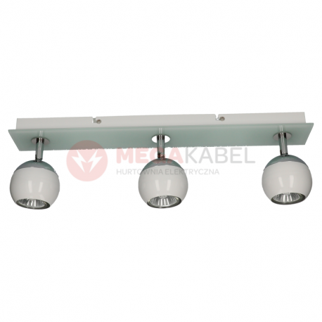 Lampa MATT-3R W/CH white-chrome GU10 3x50W Vitalux