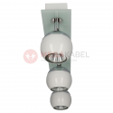 Lampa MATT-3R W/CH white-chrome GU10 3x50W Vitalux