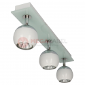 Lampa MATT-3R W/CH white-chrome GU10 3x50W Vitalux