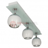 Ceiling lamp MATT-3R W/CH white chrome GU10 3x50W Vitalux