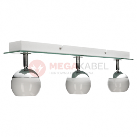 MATT-3R W/CH white-chrome GU10 3x50W lamp Vitalux