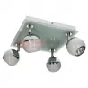 MATT-4R W/CH white-chrome GU10 4x50W lamp Vitalux