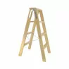 Drabina drewniana rozchylna 2x4 stopni 150KG AW22904 AWTOOLS